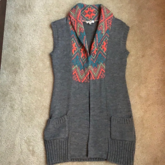 Long Sleeveless Sweater - Picture 1 of 1